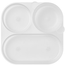 바망바망 3구 식판 + 국그릇 세트, 1개, 투명