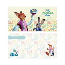 디즈니 주토피아 2 와이드 티켓 엽서 04-닉&주디&게리, 아르누보, 디즈니 저