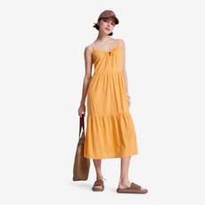 보드라이더스 록시 DOWN THE LINE 티어드 미디 원피스 (RG11DR039NGL)_CA