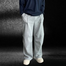 클라임미 남성 겨울 기모 트레이닝 바지 남자 헬스 운동 스포츠 추리닝 와이드 파라슈트 팬츠