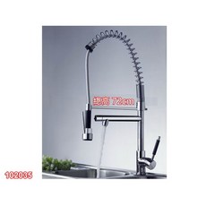 全銅旋轉抽拉多功能帶噴槍龍頭廚房水龍頭035, 1個