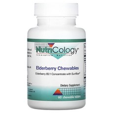 NutriCology 接骨木莓口含錠, 1個, 60 件