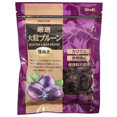 엄선된 대형 프룬 씨 제거 400g(지퍼 포함)