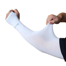 르산데 자외선차단 여름 손등 쿨토시 팔토시, 화이트, 2개