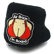 BMW S1000RR M1000RR S1000X S1000R R1200RS G310R F900XR F800 등을 오토바이 전방 유체 오일 브레이크 저수지 양말 커버, [24] GOD BLESS