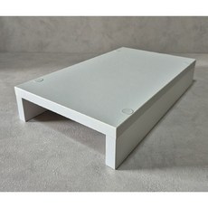 디귿 우드 선반 정수기 음식물분쇄기 음식물처리기 받침대, 라이트그레이, 1개