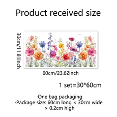 토끼 부활절 창문 부착 스티커 - 양면 봄 달걀 꽃 유리 데칼 장식 홈 오피스 샵 디스플레이 파티 용품, 토끼 부활절 창문 부착 스티커 - 양면 봄 달걀 꽃 유