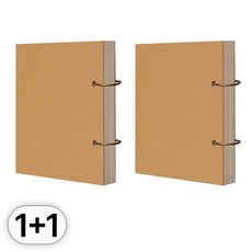 투데이리빙 1+1 프리미엄 하드커버 스케치용 드로잉북 a4 160g 스케치 링형 드로잉 노트 전문가용 링바인더 스케치북 미술용 고급 그림 크로키북 75p, 1개, R98639A(A4 160g