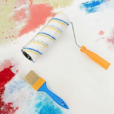 페인팅 3종세트 페인트 컬러마켓 도구 롤러 벽 바닥 81503pc 1(EA)