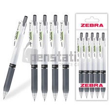 제브라 사라사 클립 마크온 0.4mm 볼펜, 0.4mm 블랙 5개