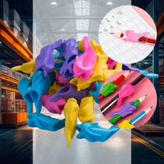 돌고래 연필 보정기 7color 펜슬커버 연필교정기 필기보조도구 필기도구 한글쓰기 연필홀더