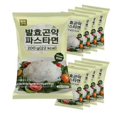 발효곤약 파스타면 22kcal 200g X 9팩 (칼로리와 탄수화물 걱정없는), 발효곤약 파스타면 22kcal 200g X 9팩 (칼로