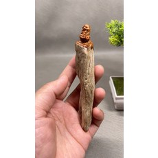 北太行崖柏 黑油悟道達摩佛, 如圖所示, 1個