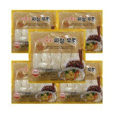 우정본가 짜장면 생면 1kg 5인분, 5개