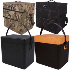 이백쿨러 초경량 아이스박스 20L, 이백케이스(카키)