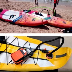 Stermay HT-790 충전식 공기 주입식 펌프 SUP DC12V 110W 패들 보드 에어 카약용 6000mAh, 01 CN, 1개