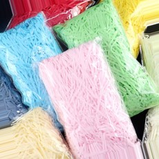 종이 스타핑 쵸핑 완충재 100g 선물포장소품, 1개, 라이트핑크(c)