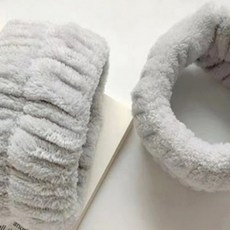 손목밴드 그레이 세수밴드 세수헤어밴드 세안헤어밴드