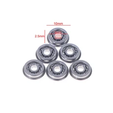 [S] AEG 기어박스용 6개 고속 스테인레스 스틸 6MM 7MM 8MM 9MM 고정밀 볼 베어링, 04 9mm, 04 9mm