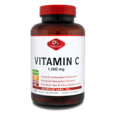 OLYMPIAN LABS 維他命C補充錠 1000mg, 100顆, 1罐