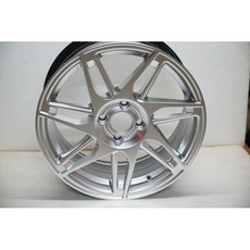 FK鋁圈 15吋 5/114.3 PS3 高亮銀鋁圈，多款車型適用，提升操控性, 1個