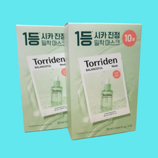 토리든 밸런스풀 안심 시카 진정 마스크, 10개입, 2개