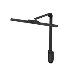 TIONE 鈦珈黑 桌夾式 全光譜LED護眼檯燈 60CM, 鈦珈黑桌夾款