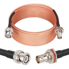 XRDS -RF BNC 케이블 25피트 브라운, 25 FT