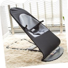 아기 바운서 메쉬 흔들침대 신생아 흔들의자 휴식 의자 집 거실 육아용품, 1개, 상세페이지 참조