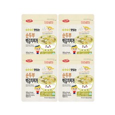 베베스트 아이 맛있는 순두부 백김치찌개, 4개, 200g