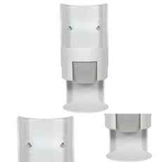 백화점화장실 리필용기 케이스 홀더거치대 벽걸이 라운드형 1000ml, 상품, 1, 1개, 1L
