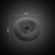 DFMEI 刷鍋神器洗鍋碗刷子廚房專用家用不鏽鋼長柄鍋刷清潔鋼絲球不傷鍋, 1個