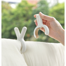 InLoop 튼튼한 담요 블랭킷 클립 유모차 집게, 3개, 베이지