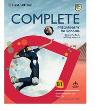 劍橋英檢 B1 Preliminary for Schools (PET) 官方備考主教材 9781108539067, 學生組合 (學生課本+作業本)