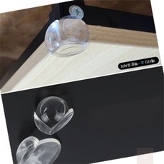 돼지네만물상 침대모서리보호대 모서리커버 가구 원형 투명 모서리 가드보호대 1개입, 소