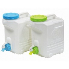 佳斯捷 9102P 太平洋10L生活水箱 手提水箱 水龍頭水箱 露營儲水, 綠色, 1個