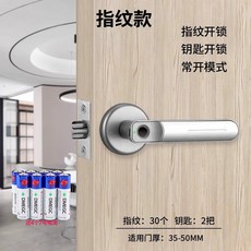 지문인식 전자도어락 현관문 디지털 보안 도어락 지문, BILT 앱 사용 설명서, 5_아연합금실버 기본 지문+열쇠