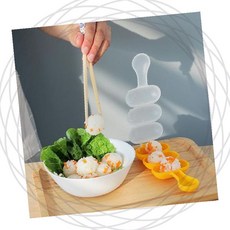 삼단 주먹밥 성형 틀 도시락 만들기 모양 제조 도구 어린이 소풍 피크닉 식사, 1개, 3단주먹밥틀