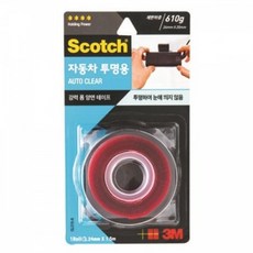 3M)스카치 강력 자동차 투명 폼 양면테이프 (CL215-A) nys+0287BS