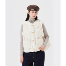 WACKY WILLY 우먼스 퀼팅부클 베스트 크림 WA2503JK51CM 468999