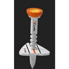 CONTROLL GOLF TEE 韓國熱銷多功能瞄準高爾夫球座，精準瞄準，提升擊球表現, 橘色, 1個