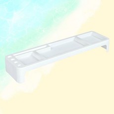 수납형 멀티 스탠드 모니터 데스크 받침 화이트 블랙 NWFKFFOP