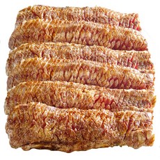 삼겹살 추억의 전통웰빙음식 볏짚 통칼집삼겹살, 8개, 200g