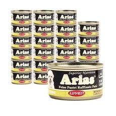 Arias 강아지 저지방 다이어트 캔, 소+닭, 100g, 24개