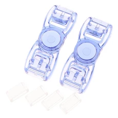 1쌍 수영 고글 버클 패스너 수경 잠금 클립 조절기 커넥터 버튼 스트랩