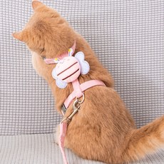 리빙공감 반려동물 꿀벌 리드줄, 핑크, 2개