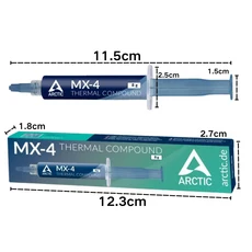 Arctic MX4 8.5W 4G 서멀 페이스트 GPU 칩용 열전도 실리콘 그리스 오리진, 02 mx-4 8g