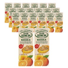 돈시몬 100%착즙 오렌지 주스 20개(200mlx20개) 음료수생과일어린이, 200ml, 20개