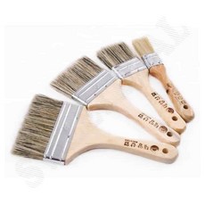 막붓 태양브러쉬 도배솔 마감붓, 4) 4인치, 1개