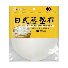 PATTO RABBIT 蒸布墊 40入 直徑22.5cm, 1包